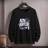 Fashion Men's Pullover Sweatshirt Bottoming Long-sleeved Top